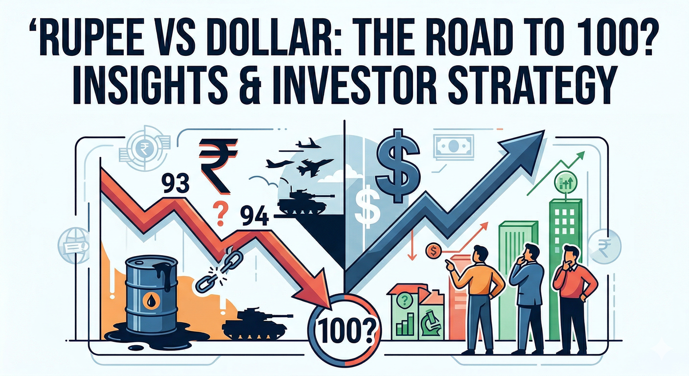 INR vs USD: Could US-Iran Tensions Push the Rupee to 100? Impact Analysis for Investors.