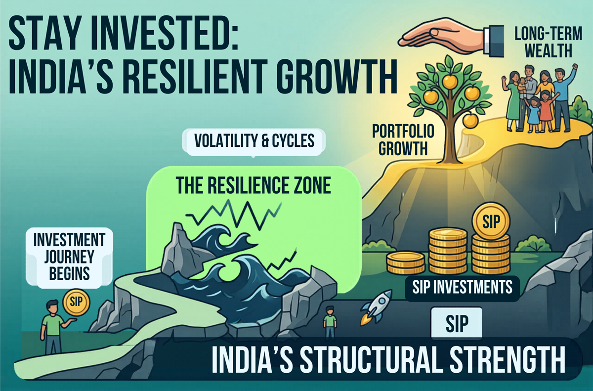 Indian Market Crashes: Why the Recovery is Guaranteed (And How Wealth is Built)