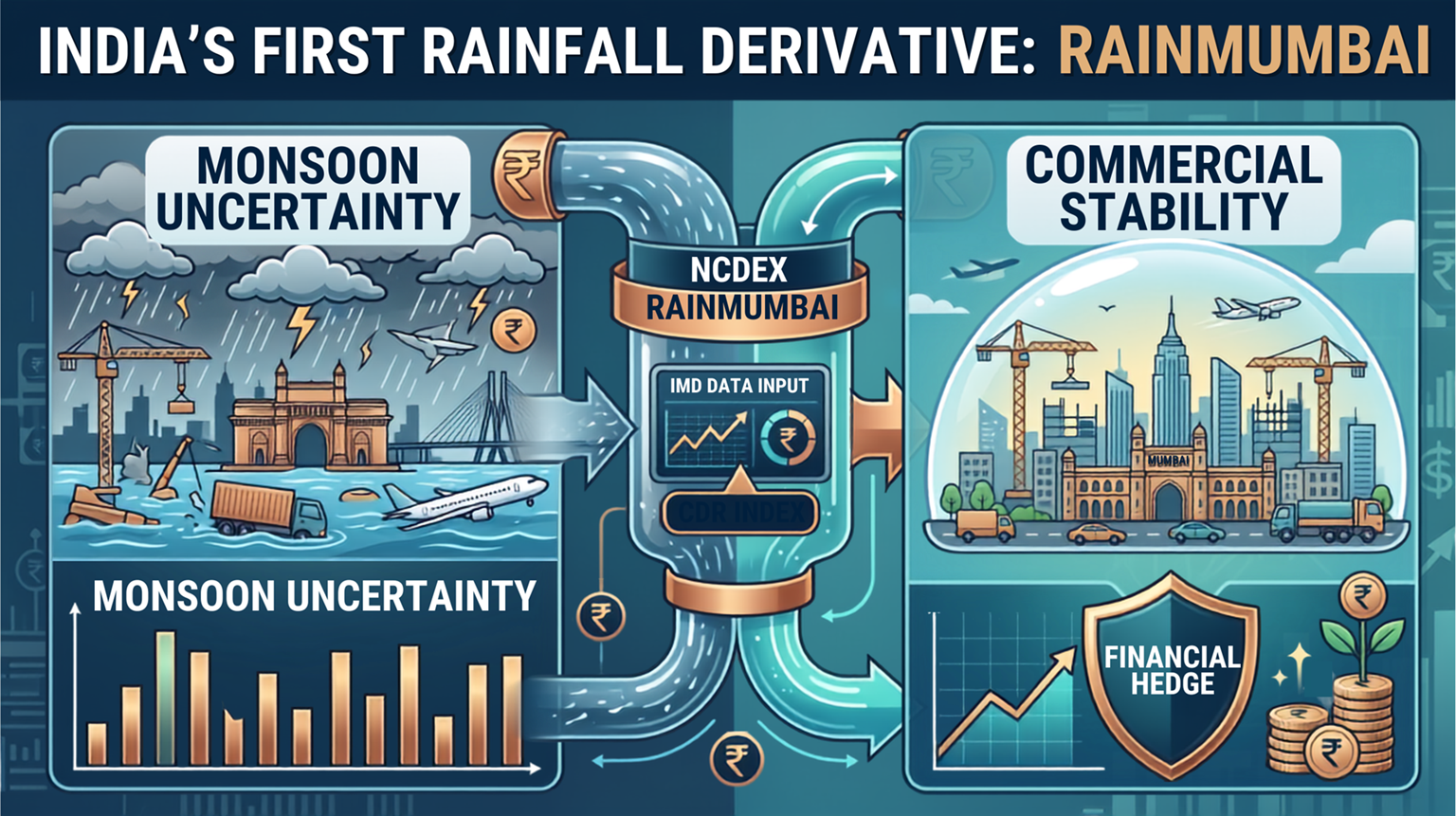RAINMUMBAI Futures: How to Trade India’s First Weather Derivative on NCDEX